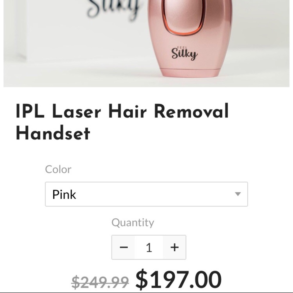 Feel silky laser hair removal